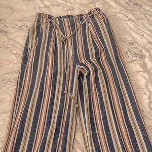 american eagle flowy pants